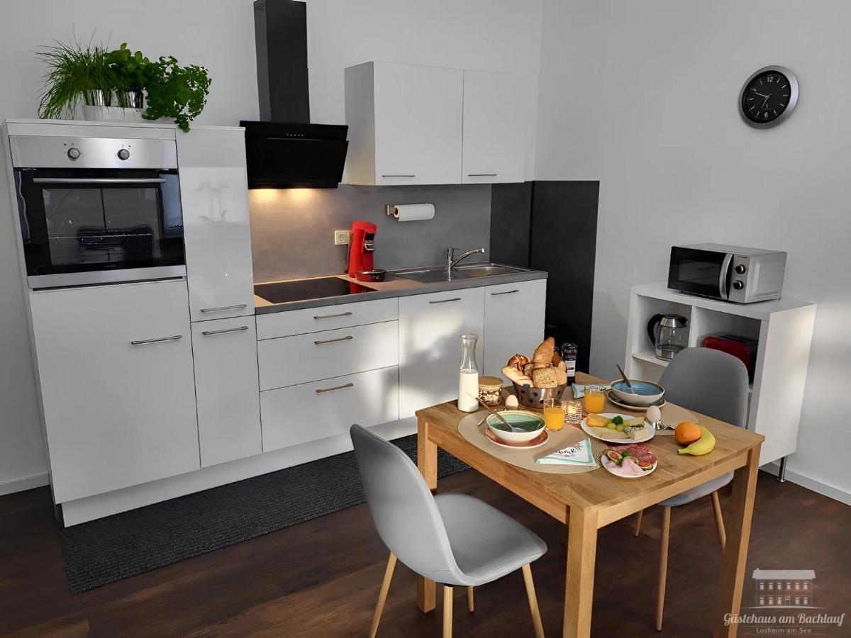 Komfort Ferienwohnungen Mit Wellness-Garten - Gaestehaus Am Bachlauf - Losheim Am See Bagian luar foto