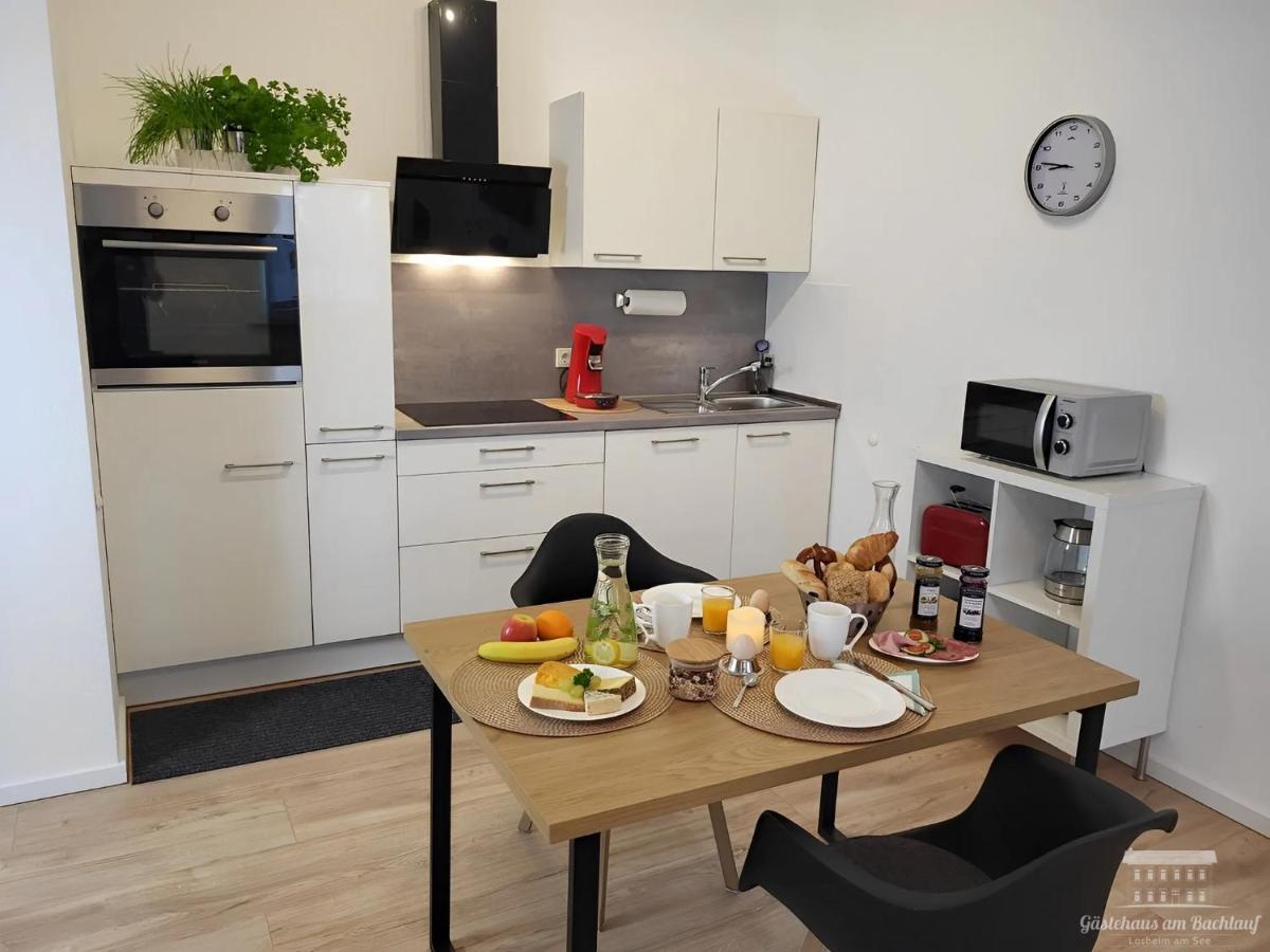 Komfort Ferienwohnungen Mit Wellness-Garten - Gaestehaus Am Bachlauf - Losheim Am See Bagian luar foto