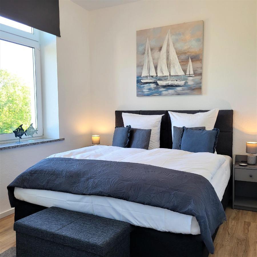 Komfort Ferienwohnungen Mit Wellness-Garten - Gaestehaus Am Bachlauf - Losheim Am See Bagian luar foto