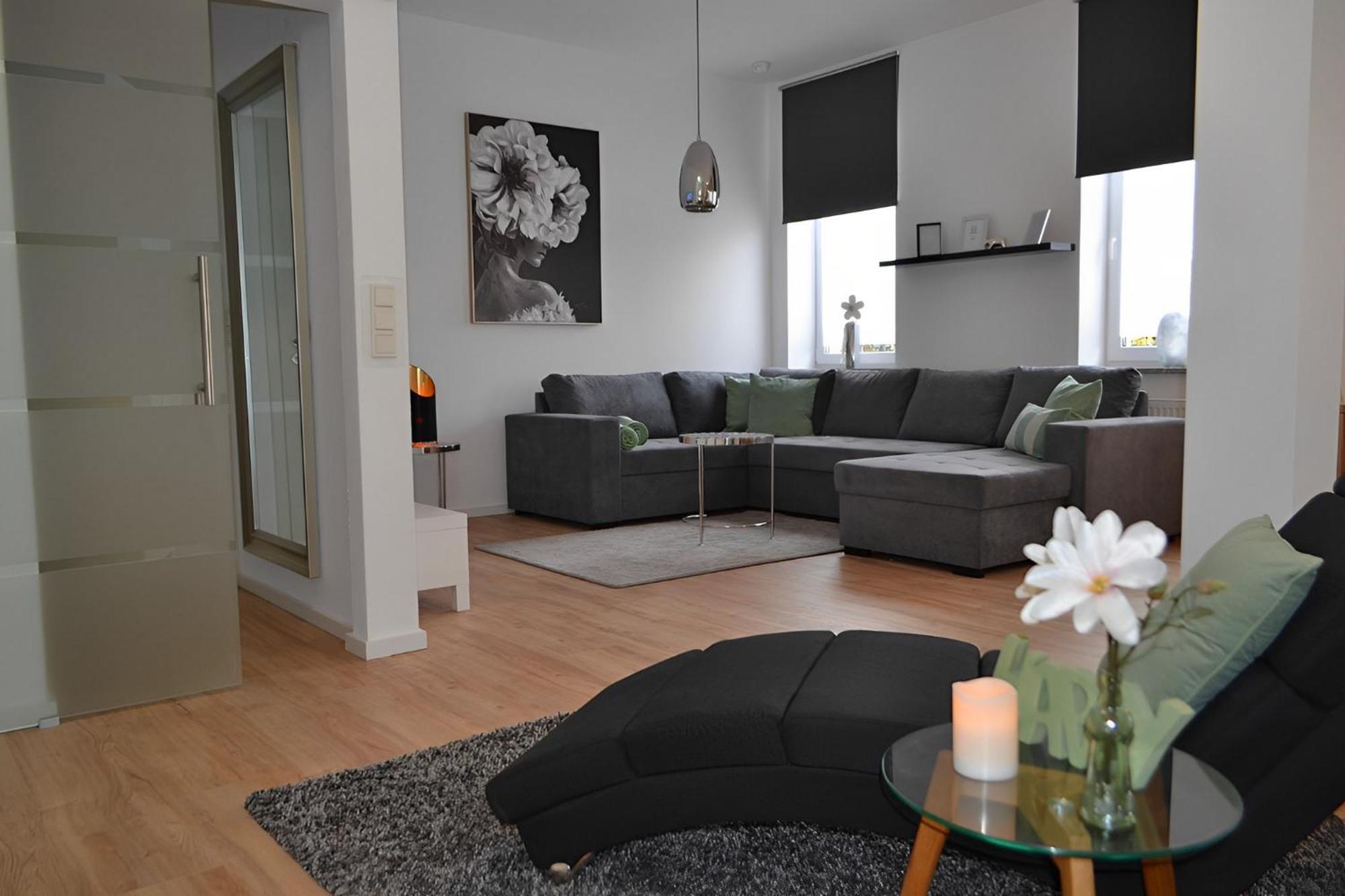 Komfort Ferienwohnungen Mit Wellness-Garten - Gaestehaus Am Bachlauf - Losheim Am See Bagian luar foto